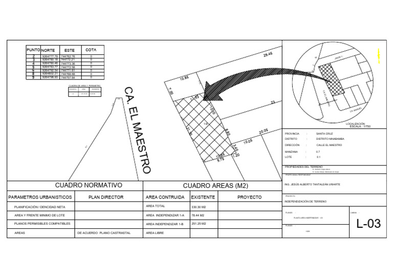 PLANOS TECHO PROPIO A3 - L3-Modelo | PDF