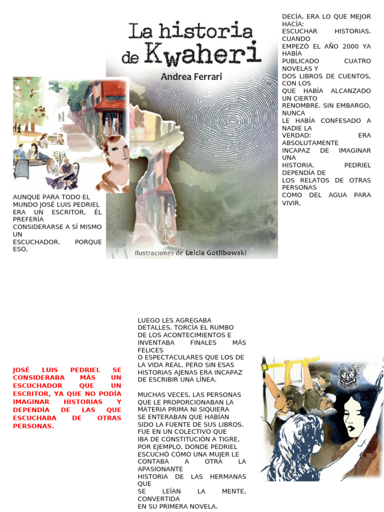 Kwaheri cuento configurado - Luna Hannah | PDF