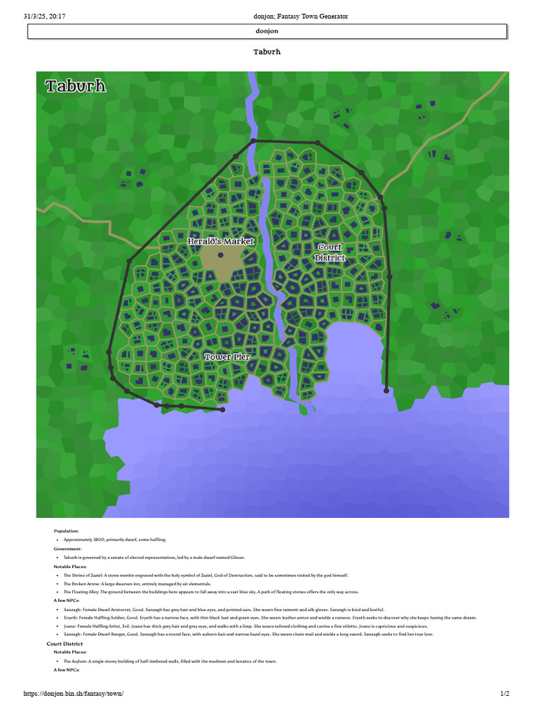 Donjon fantasy town generator pdf eye color