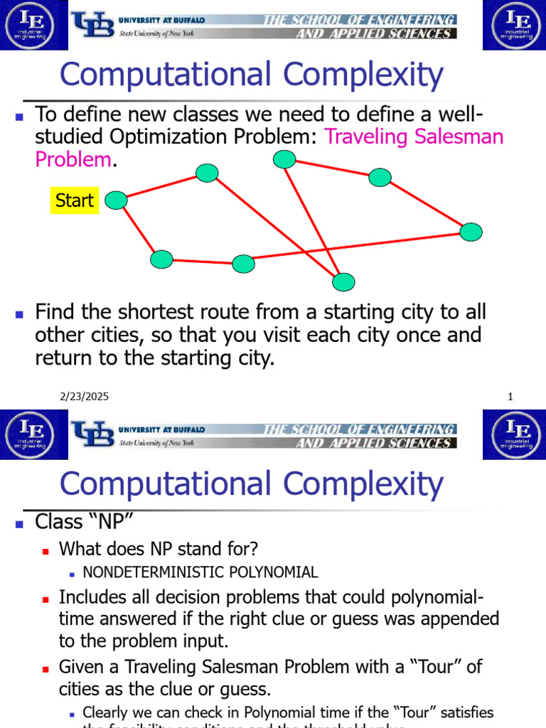 4- Computaional Complexity | PDF | Time Complexity | Computational ...
