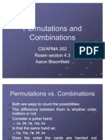 21 Permutations and Combinations