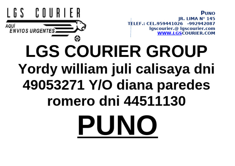 Rotulo Puno | PDF