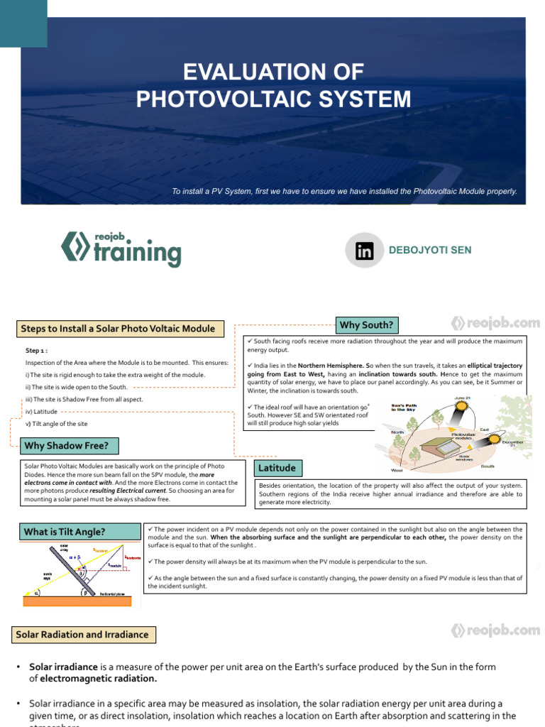 Guide to Installing Photovoltaic Systems | PDF | Photovoltaic System ...