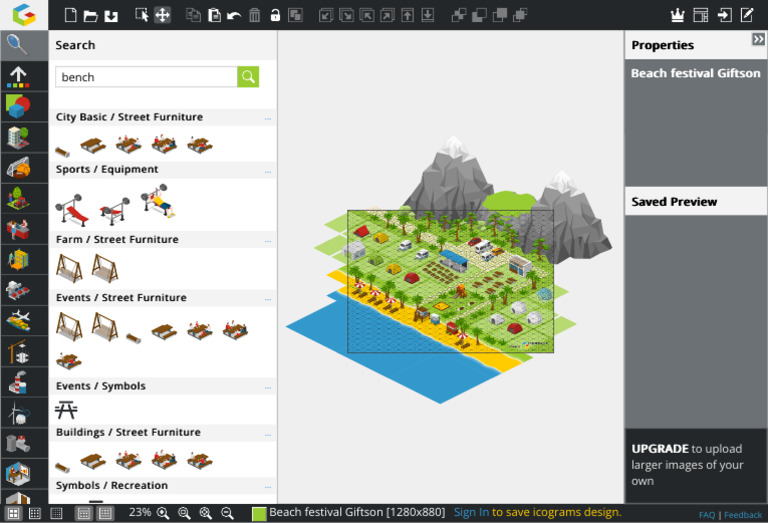 Icograms 3D Map Design Features | PDF