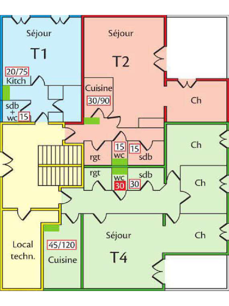 Plan RDC-R+1 | PDF