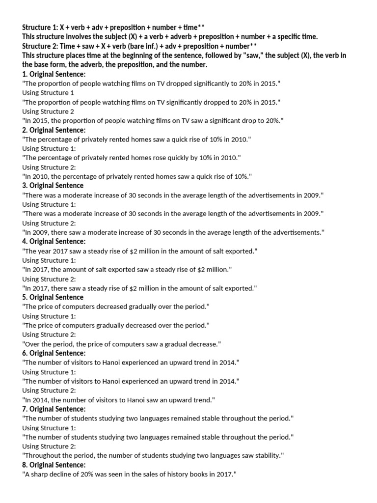 Structure 1 | PDF | Verb | Economies