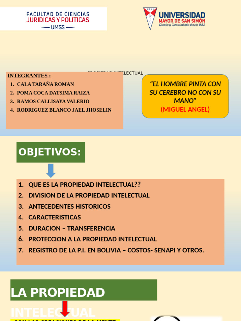 Propiedad Intelectual | PDF | Propiedad intelectual | Autor