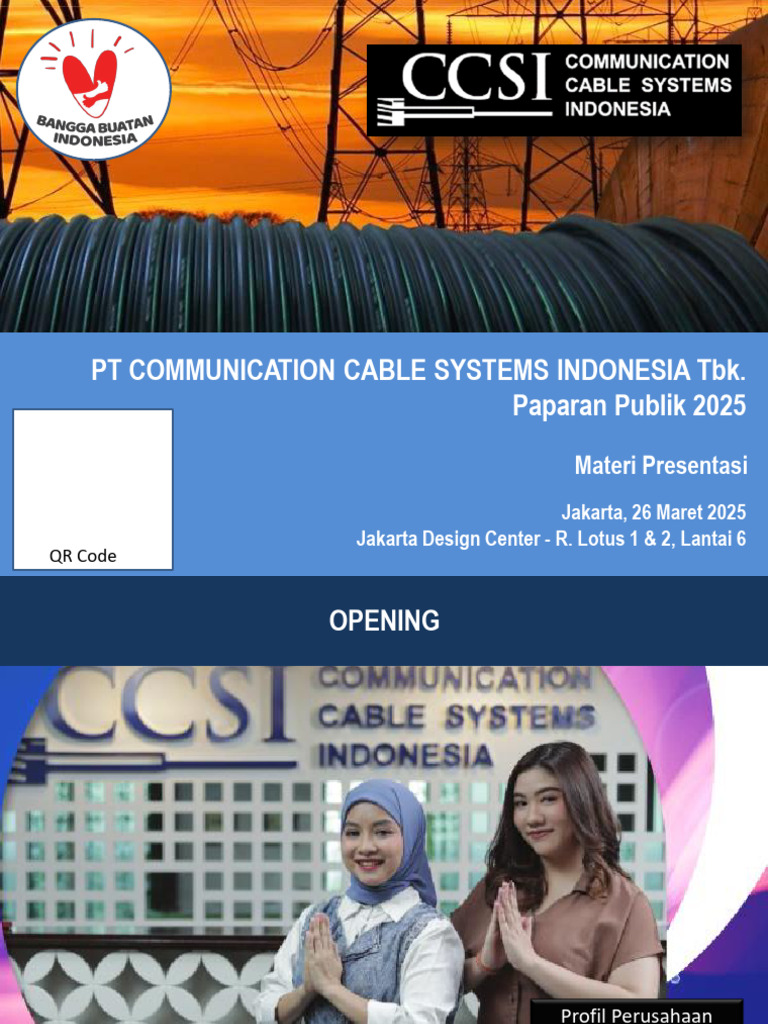 Profil PT CCSI dan Kinerja 2024 | PDF