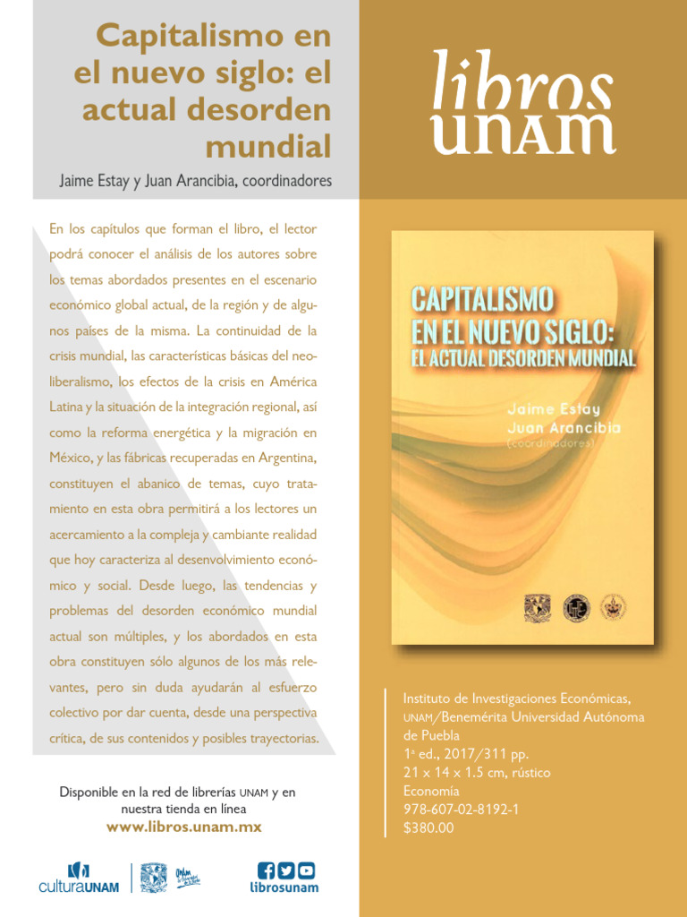 Capitalismo en El Nuevo Siglo - El Actual Desorden Mundial | PDF