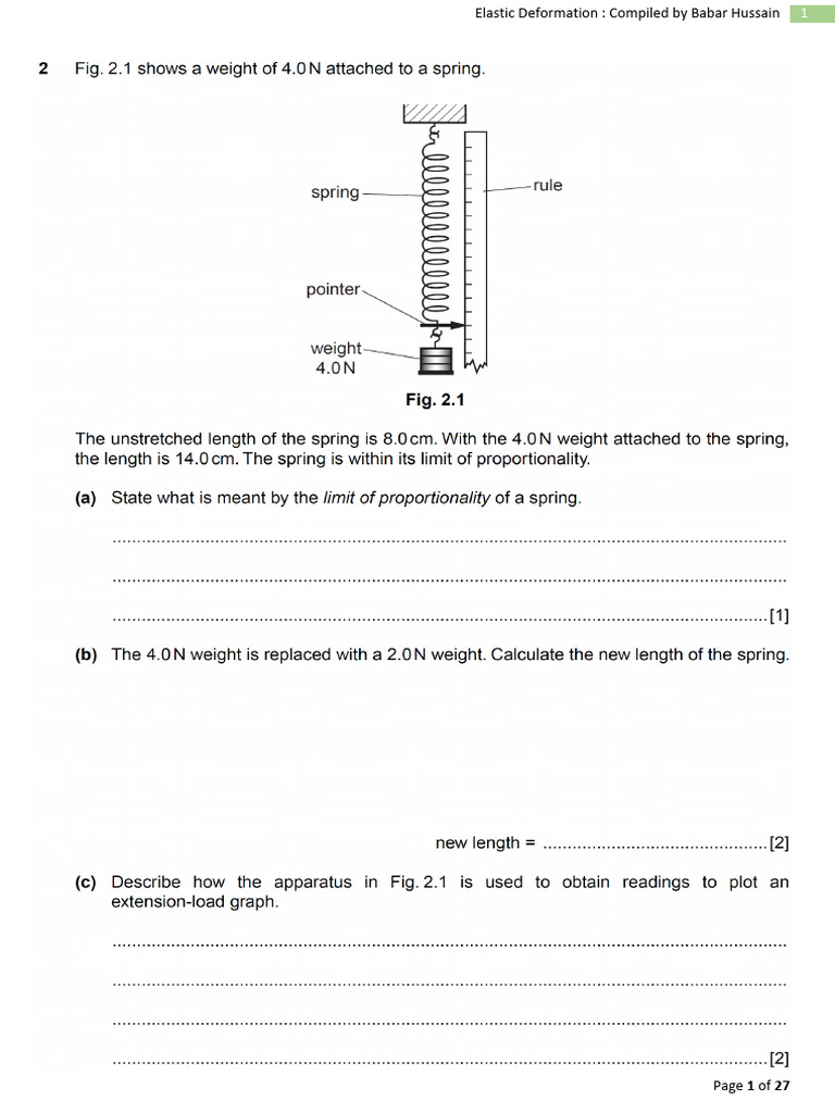 Understanding Elastic Deformation | PDF | Deformation (Engineering ...