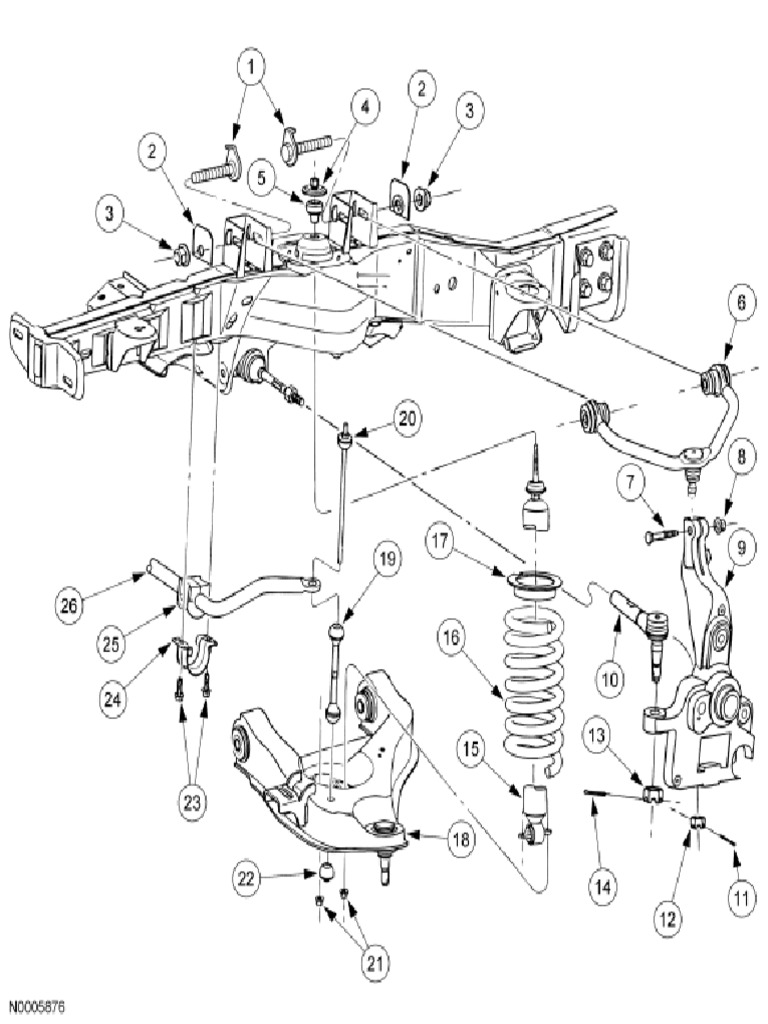 Ford Ranger 2WD Front Suspension | PDF