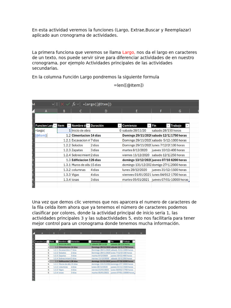 Funciones Excel | PDF | Informática