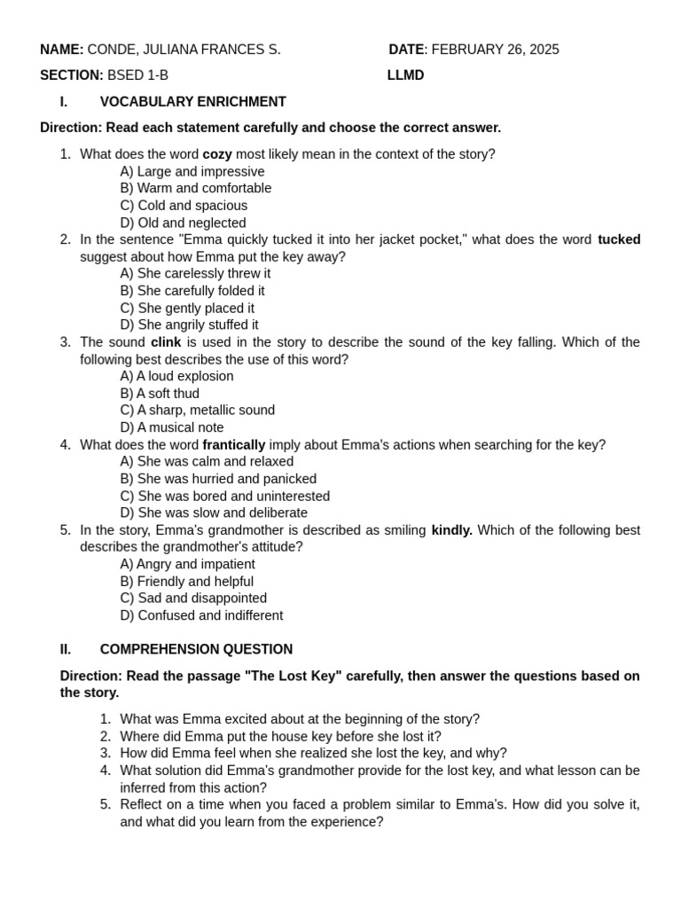 LLMD Act | PDF | Language Mechanics | Grammar