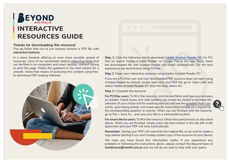 Beyond Interactive PDF Instructions | PDF | Computer File | System Software