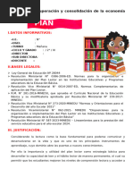 Plan Lector para Primer Grado | PDF | Maestros | Salón de clases