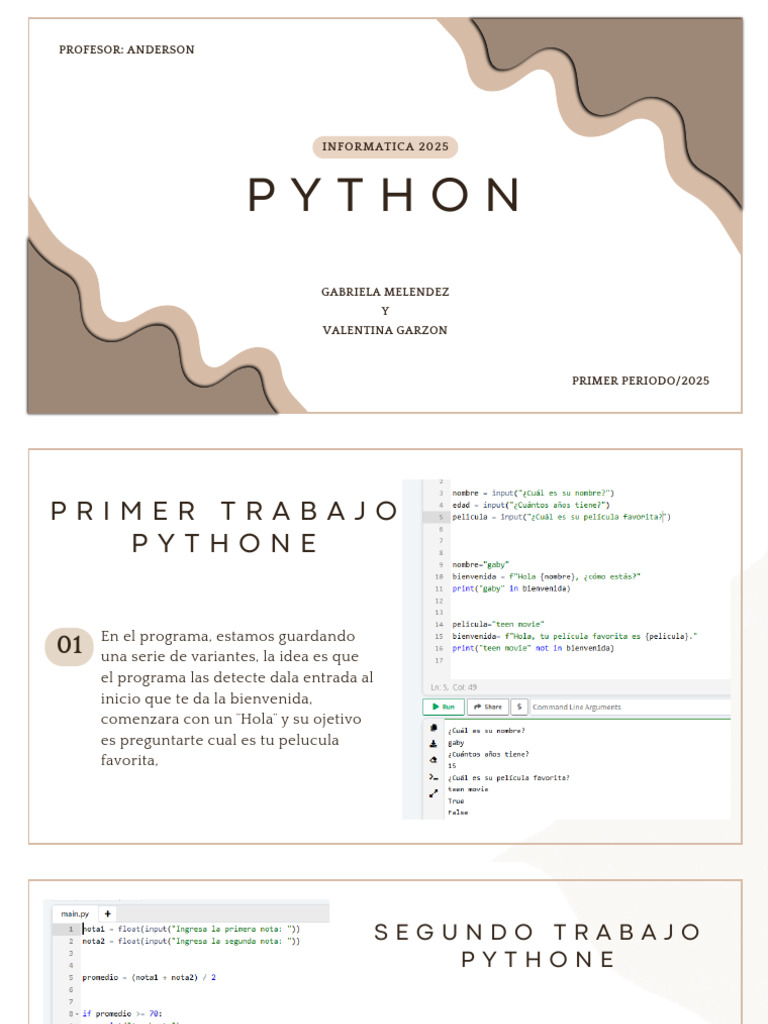 Funciones y Métodos de Python 2025 | PDF | Python (lenguaje de ...