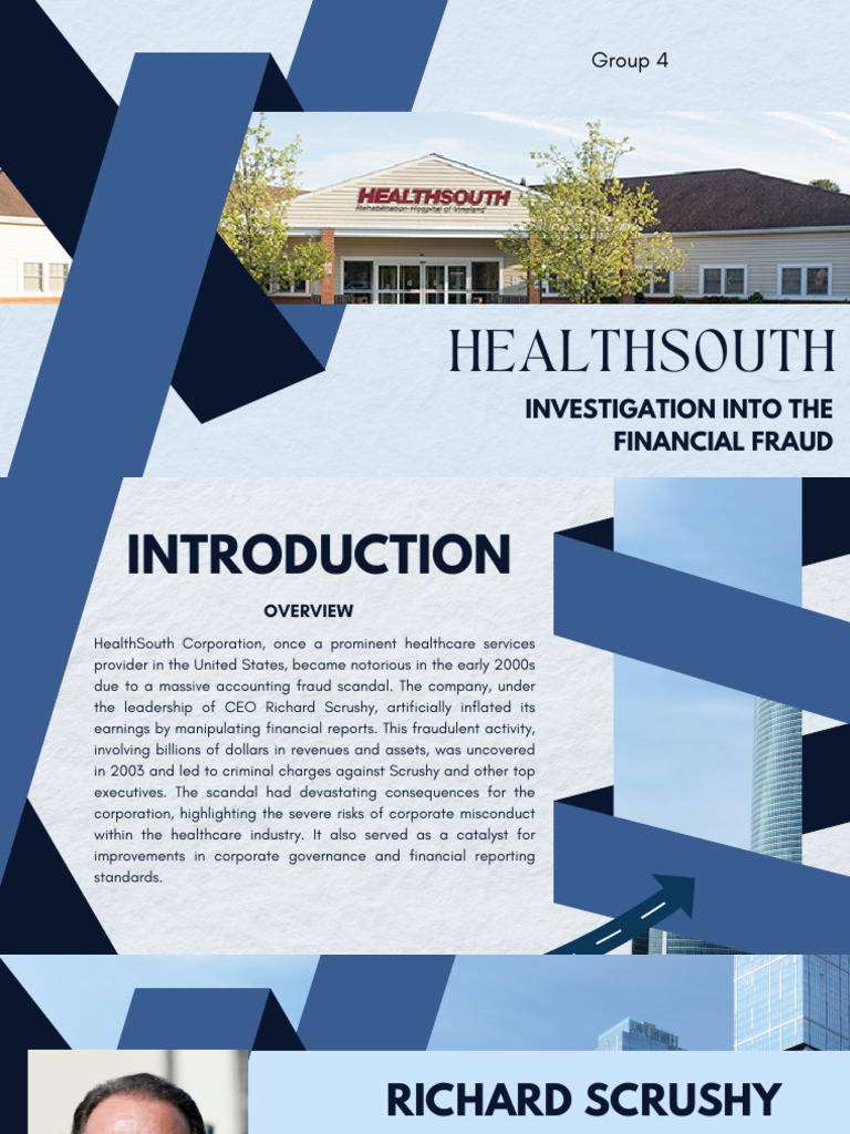 HealthSouth Fraud Investigation Overview | PDF | Corporate Law | Business