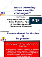 "Being Muslims & Its Challenges" 1 Scribd)