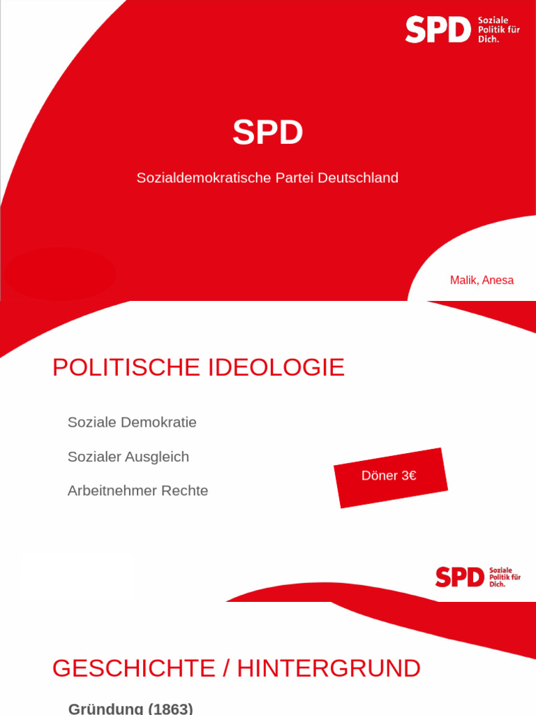 SPD PPT Vorlage | PDF