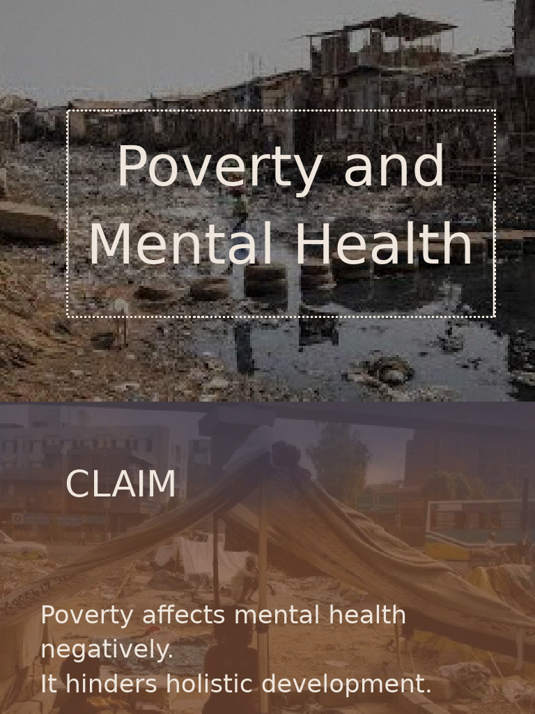 Impact of Poverty on Mental Health | PDF