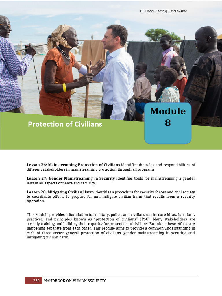Protection of Civilians Handbook | PDF | Violence Against Women ...