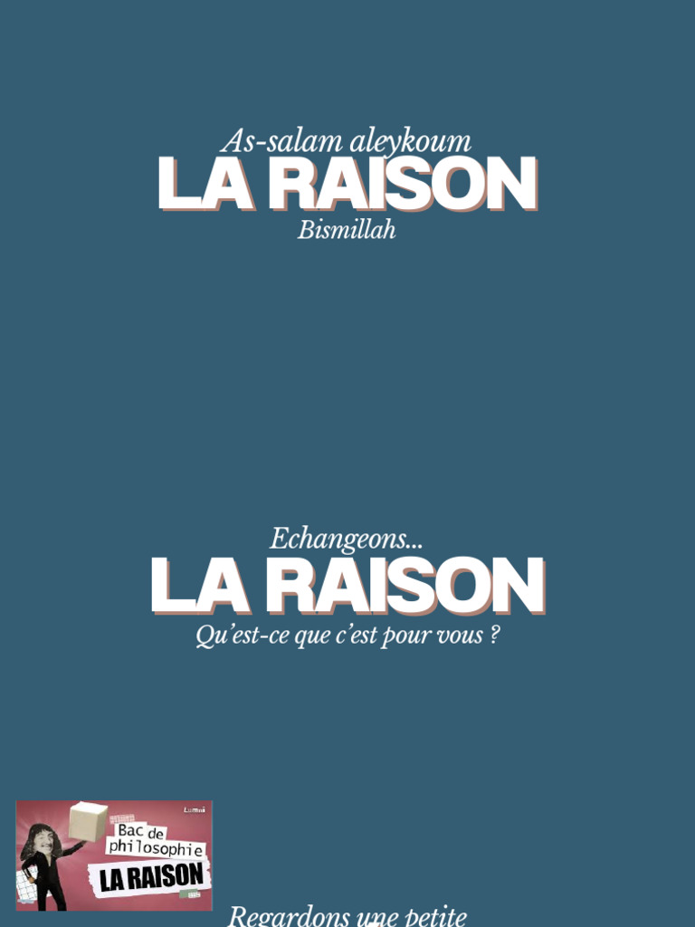 Comprendre la Raison et ses Limites | PDF | Raison | Rationalisme