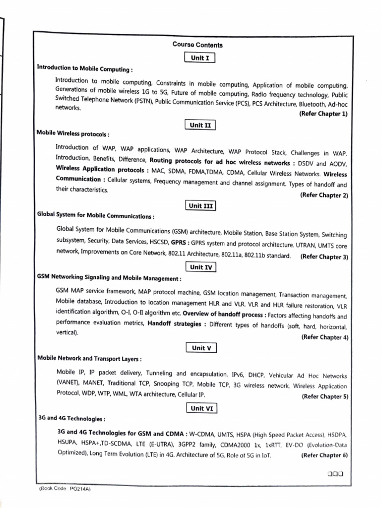 MC Unit 1 | PDF