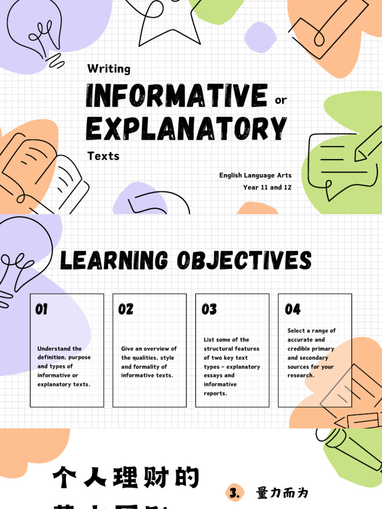 Informative Writing Guide for Students | PDF | Essays | Information