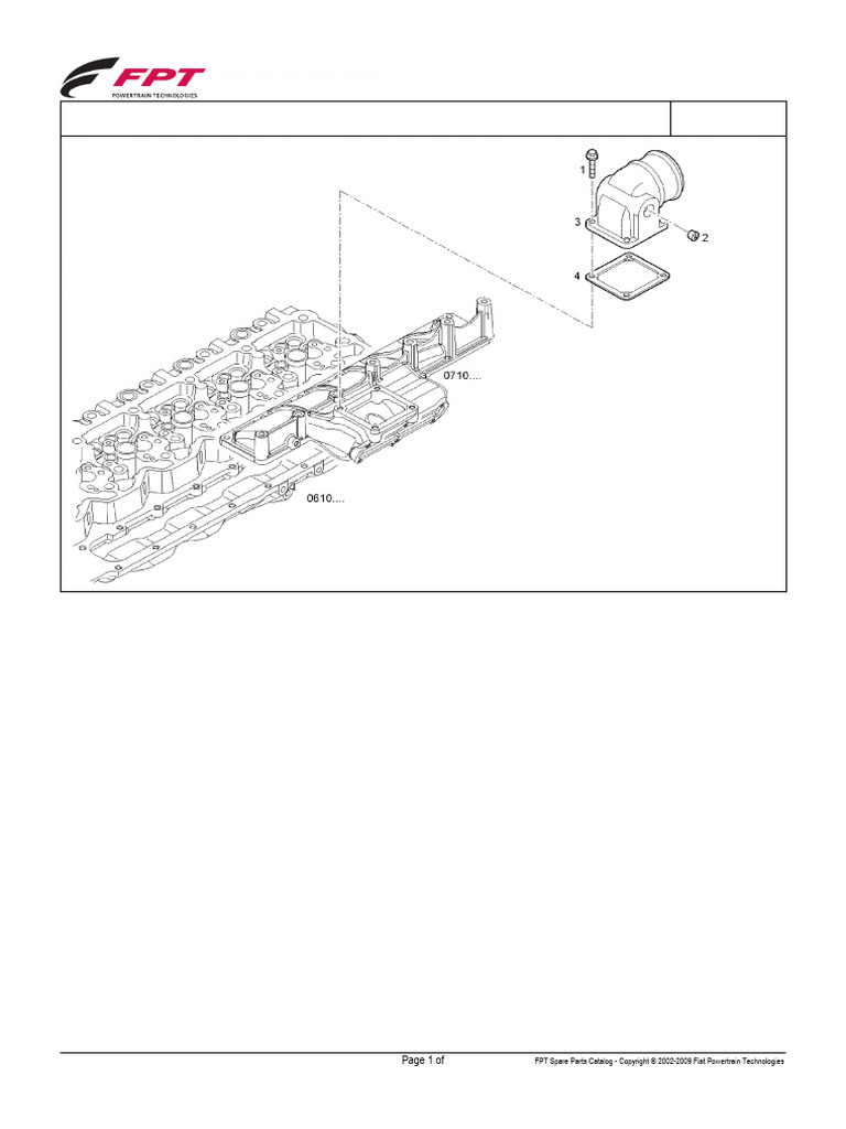 FPT Spare Parts Catalog Overview | PDF