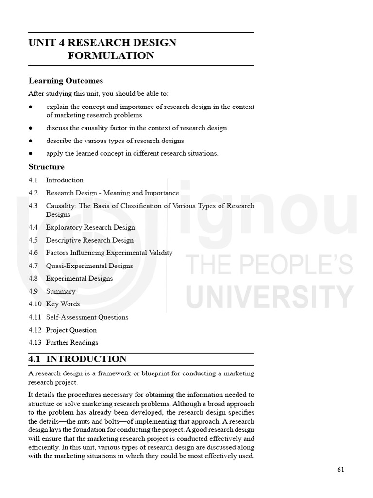 Establishing Causality in Research Design | PDF | Causality | Experiment