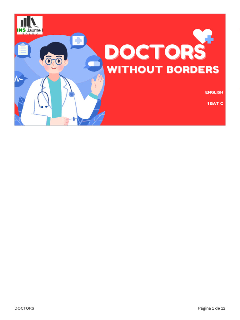 Doctors | PDF | Médecins Sans Frontières | Health Care