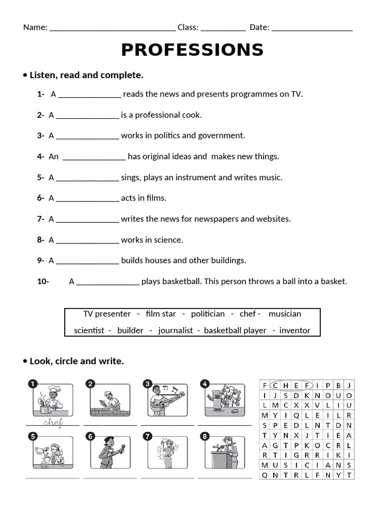 Professions | PDF