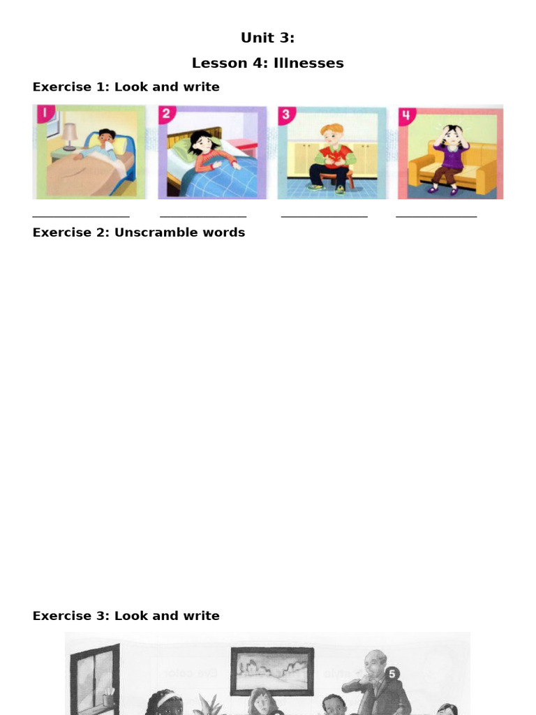 Everybody Up 3 Unit 3 Lesson 3 | PDF