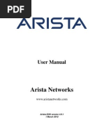 Arista EOS ConfigGuide