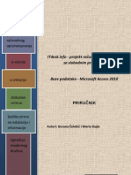 Download Prirucnik Baze Podataka Microsoft Access 2010 by Jasmin Mehmedovic SN84509376 doc pdf