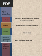 Download Prirucnik Baze Podataka Microsoft Access 2010 by Jasmin Mehmedovic SN84509376 doc pdf