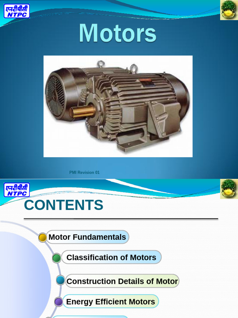 Motors | PDF | Electric Motor | Electromagnetic Induction