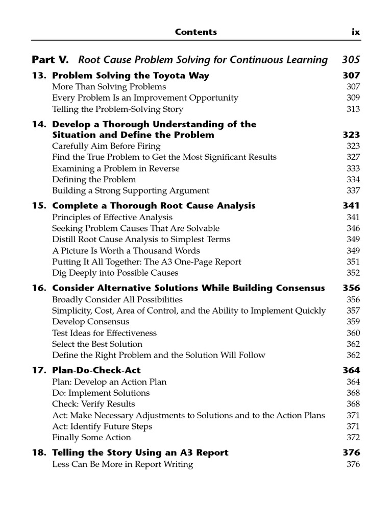Root Cause Problem Solving Guide | PDF | Cognition | Cognitive Science