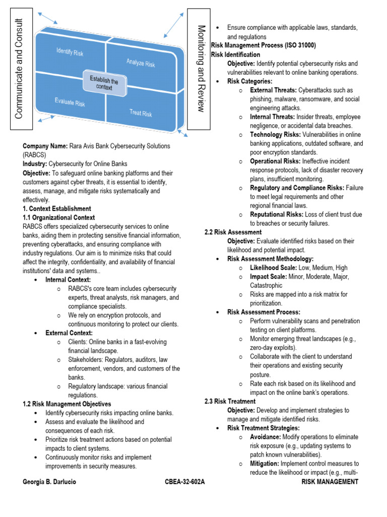 Risk-Assignment | PDF | Computer Security | Security