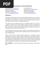 arai Antioxidant Enzyme | PDF | Antioxidant | Reactive Oxygen Species