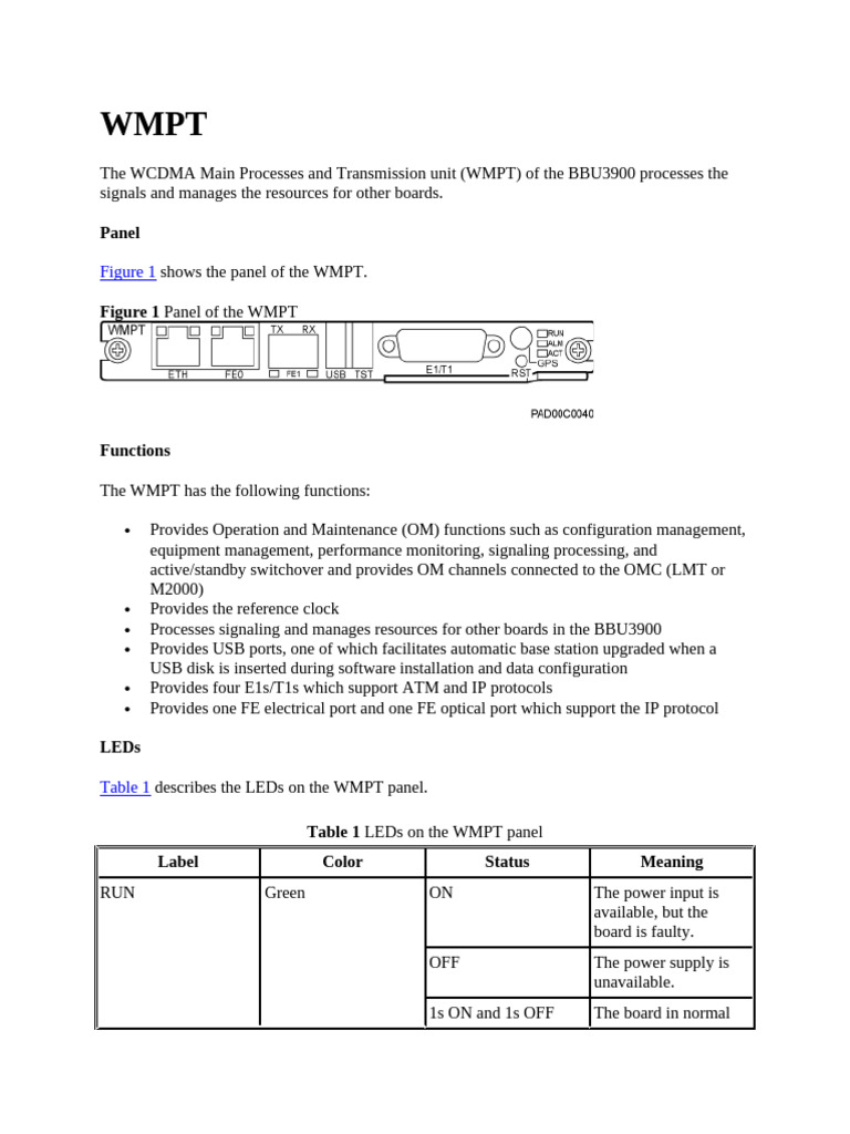 Bbu Board Typs | PDF | Information And Communications Technology ...