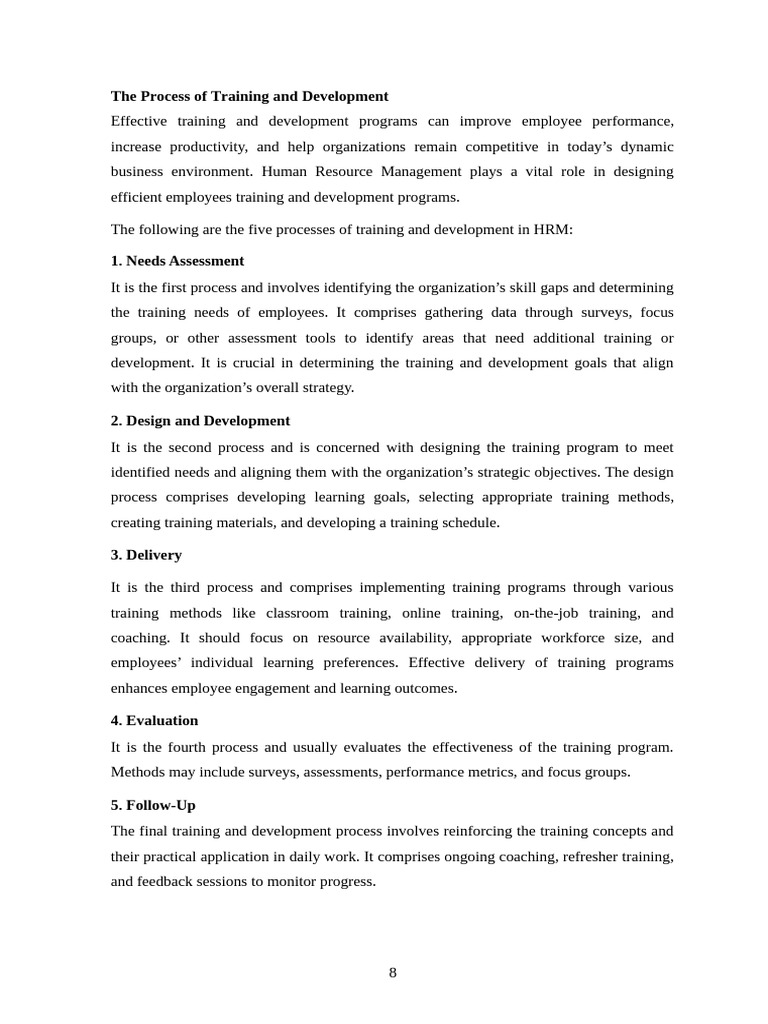 Factors Influencing Training Design | PDF | Business | Learning