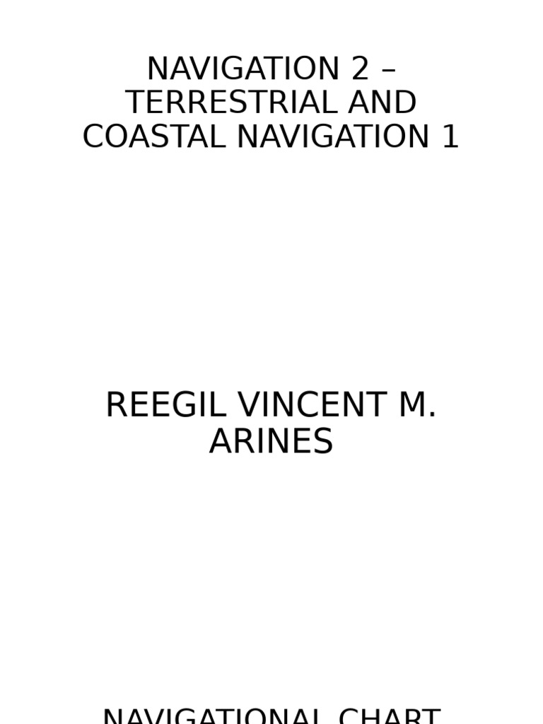 Navigational Chart Overview and Types | PDF | Navigation | Coast