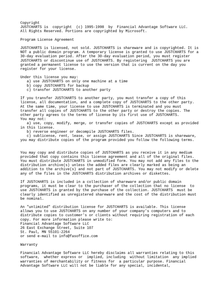 License | PDF | License | Software