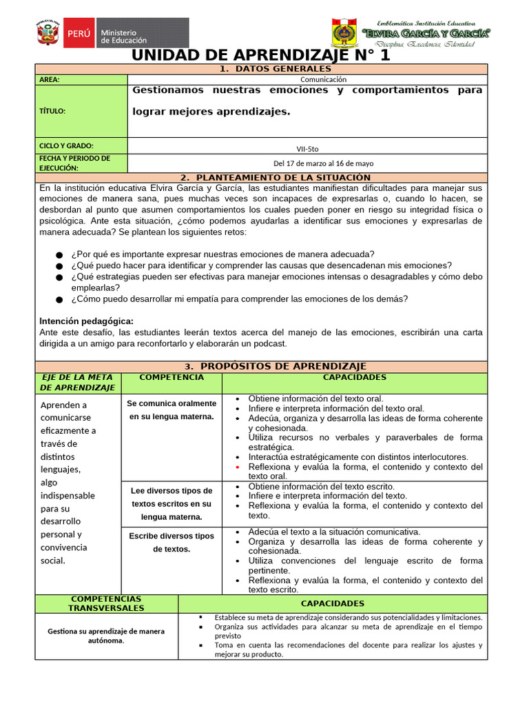 Gestión de Emociones para Aprendizaje | PDF | Aprendizaje | Las emociones