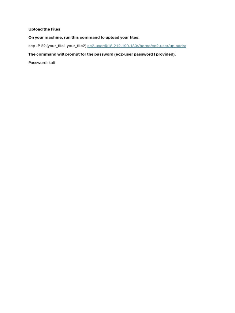Upload pdf