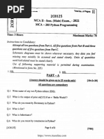Python Practical Exam Model Paper | PDF | Python (Programming Language ...