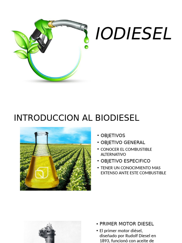 Biodiesel 1 | PDF | Biodiésel | Combustible diesel
