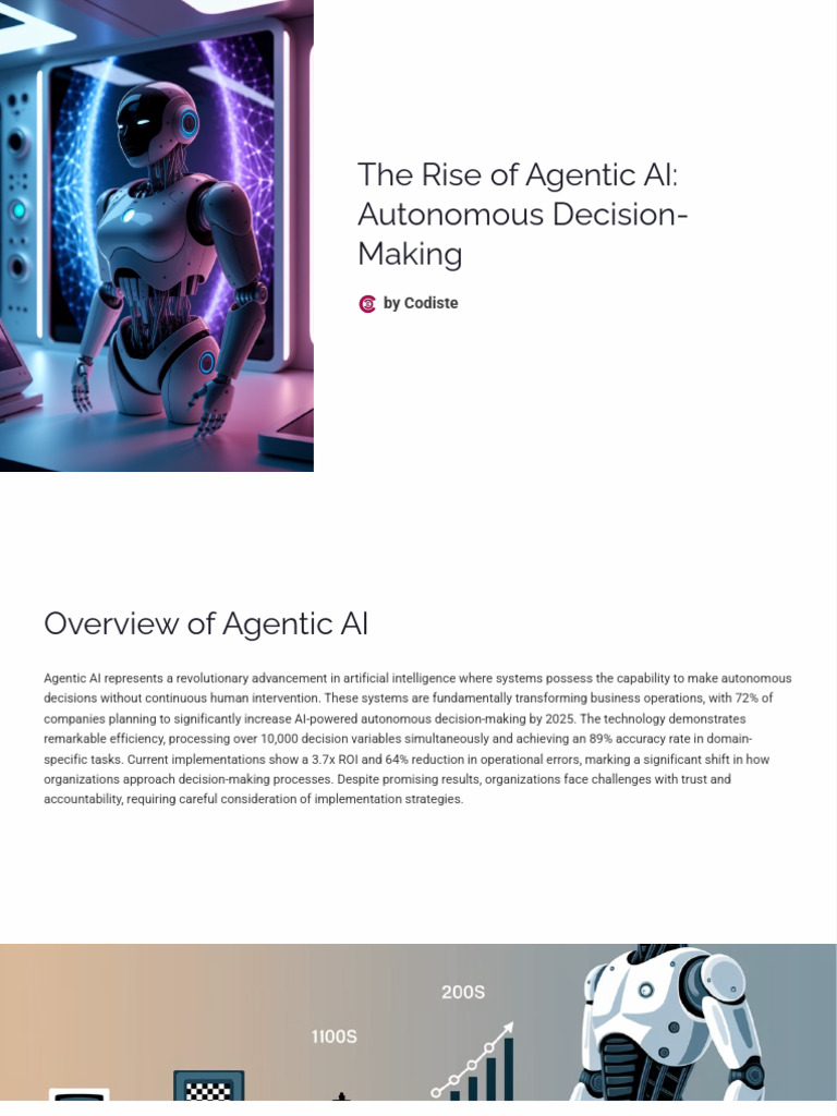 Overview of Agentic AI Systems | PDF | Artificial Intelligence ...