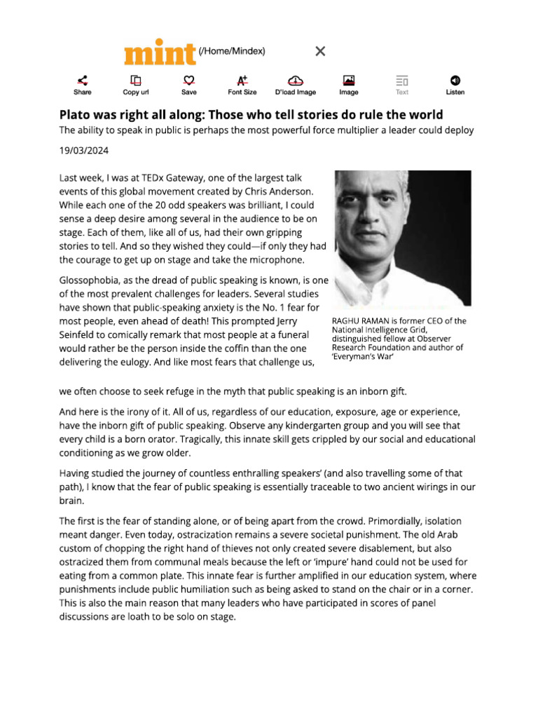 Article-Public Speaking | PDF